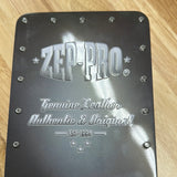 Brown Leather Tall Wallet with Palmetto Tree Metal Concho