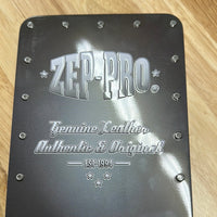 Brown Leather Tall Wallet with USC Gamecock Metal Concho